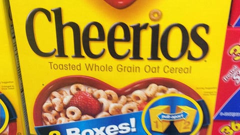 Cheerios 'Be True' Sam's Club Packaging