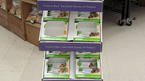 Kroger Simple Truth 'Eat Better' Floorstand