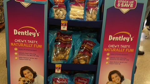Dentley's PetSmart 'Stock Up' Pallet Display
