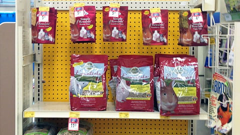 PetSmart All Living Things 'Stock Up' Endcap Header