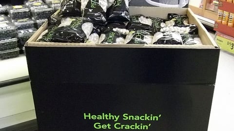 Wonderful Pistachios 'Healthy Snackin'' Dump Bin
