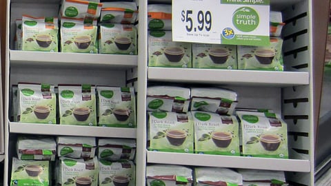 Kroger Simple Truth Floorstands