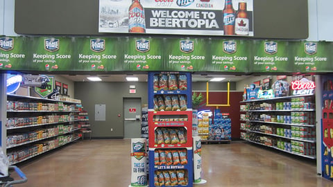 Walmart 'Game Time' Merchandising