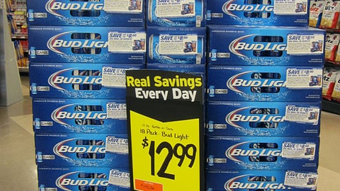 Bud Light 'Super Bowl XLVIII' Case Stack