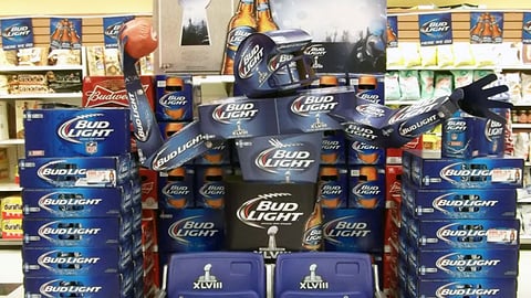 Bud Light A&P 'Super Bowl Headquarters' Spectacular