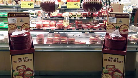 Sabra Super Bowl Display