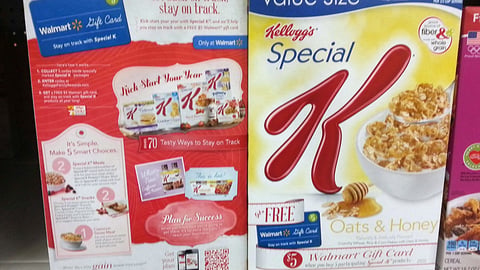 Special K Oats & Honey Walmart Packaging