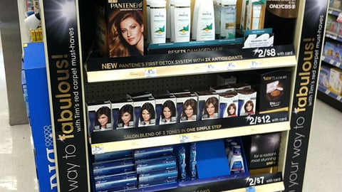 P&G Walgreens 'People's Choice Awards' Endcap