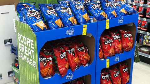 Frito-Lay Walgreens 'Game Day Favorites' Floorstand