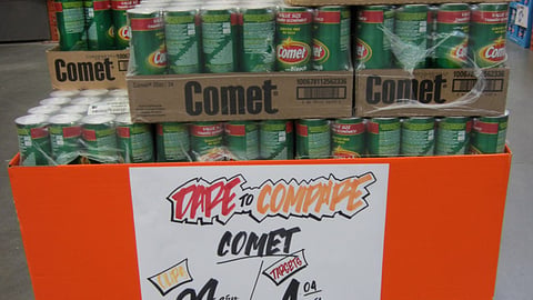 Comet Home Depot 'Spring Cleaning' Pallet