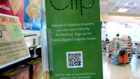 Publix 'Skip the Clip' Aisle Violator 