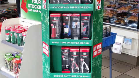 7-Eleven 'Gifts-To-Go' Floorstand