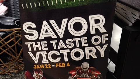 H-E-B 'Big Bowl Bash' Counter Card