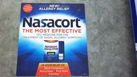 Nasacort Floor Cling