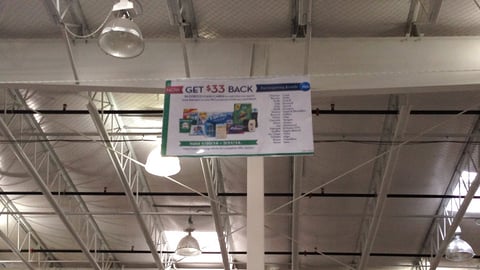 Costco P&G 'Big Brands. Great Value' Banner