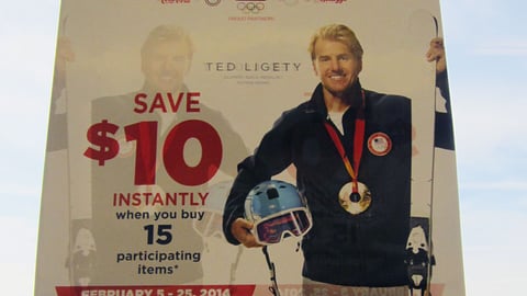 Food Lion 'Gold Medal Savings' Poster