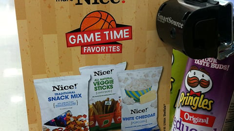Walgreens Nice! 'Game Time Favorites' Shelf Talker