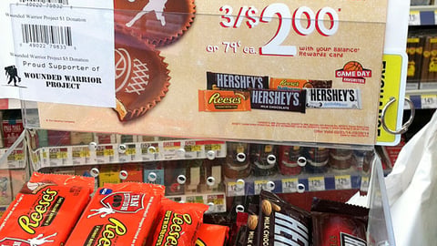 Hershey Walgreens 'Game Day Favorites' Header