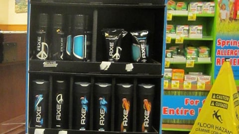 Unilever 'Step Up Your Pre-Game' Shipper