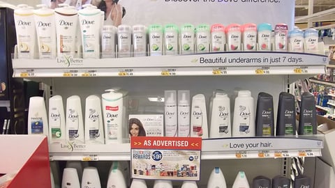 Dove A&P Endcap