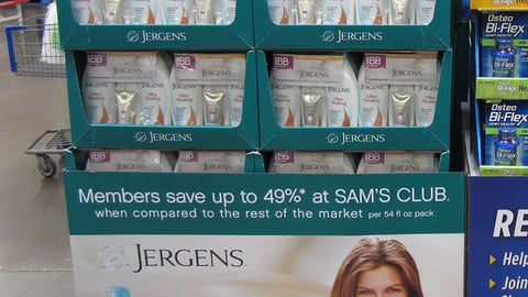 Jergens Ultra Healing Sam's Club Pallet