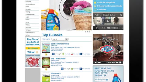 Clorox Walmart 'Instant Rewards' Page