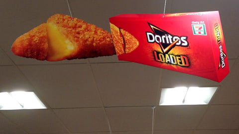 7-Eleven Doritos Loaded Ceiling Mobiles