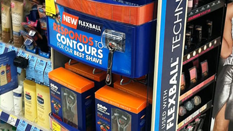 Gillette Fusion ProGlide 'Flexball' Power Wing