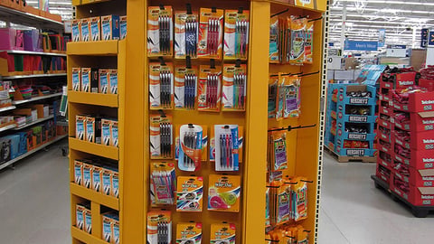 Bic 'Fight for Your Write' Endcap