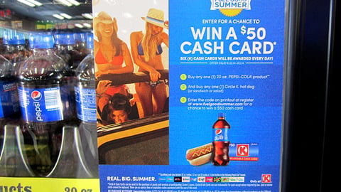 PepsiCo Circle K 'Fuel Good Summer' Cooler Cling