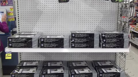 HP Back to School Endcap