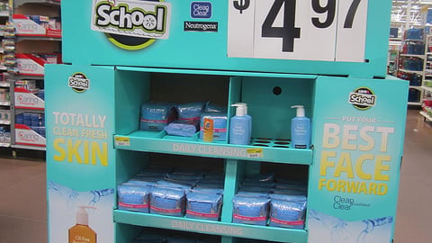 Johnson & Johnson 'Save 4 School' Pallet