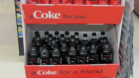 Coca-Cola Kroger 'Share A Coke' Floorstand