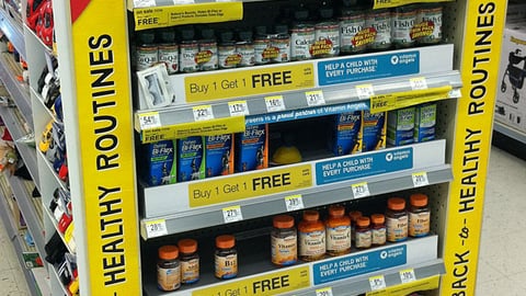 Walgreens 'Back-to-Healthy Routines' Side Panels