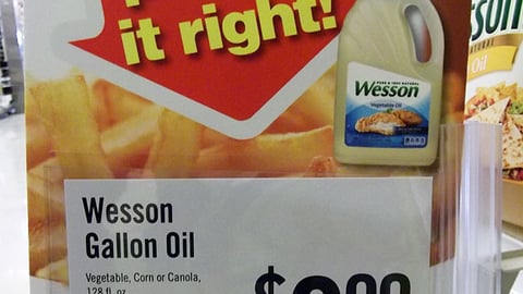 Pathmark Wesson 'We've Priced It Right' Shelf Talker