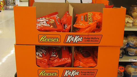 Hershey's 'Back to School Snacks' Floorstand