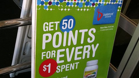 Walgreens Balance Rewards A-Board