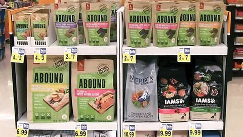 Kroger Ultra Premium Pet Food Endcap