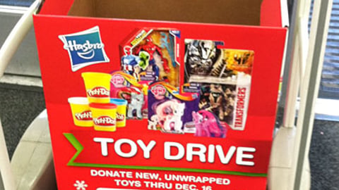 Walgreens 'Toy Drive' Collection Bin