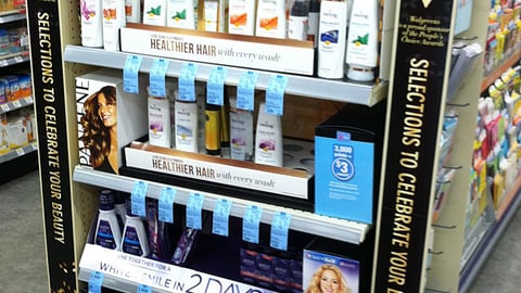 P&G Walgreens 'People's Choice Awards' Endcap