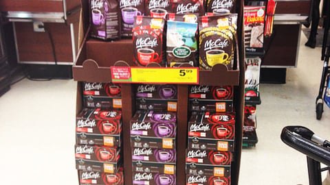  McCafe 'Brew At Home Today' Floorstand