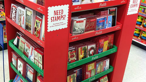 Hallmark Holiday Floorstand