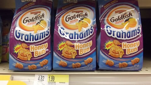 Pepperidge Farm Goldfish 'Honey Bun' Packaging