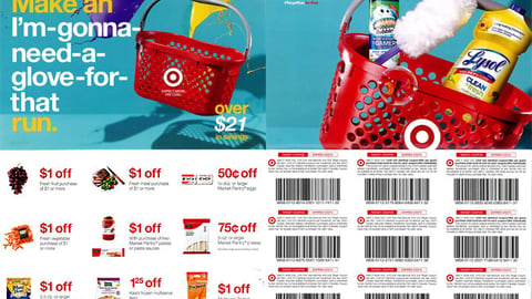 Target 'Run' Direct Mailer