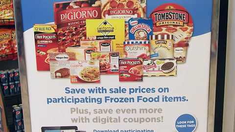 Nestlé Kroger 'Fresh Ideas' Stanchion Sign