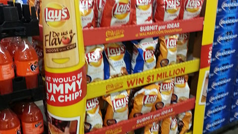Lay's Walmart 'Do Us a Flavor' Pallet