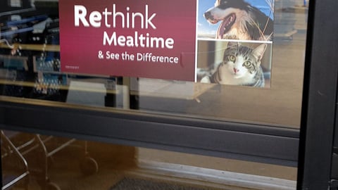 PetSmart 'Rethink Mealtime' Cling