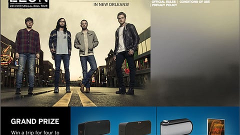Best Buy 'March Audio Fest Sweeps' Page