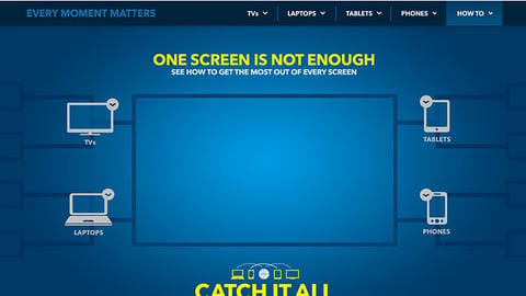 Best Buy 'Catch It All' Page