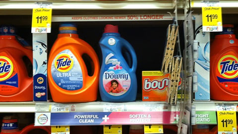 P&G 'Complete the Cycle' Shelf Frame